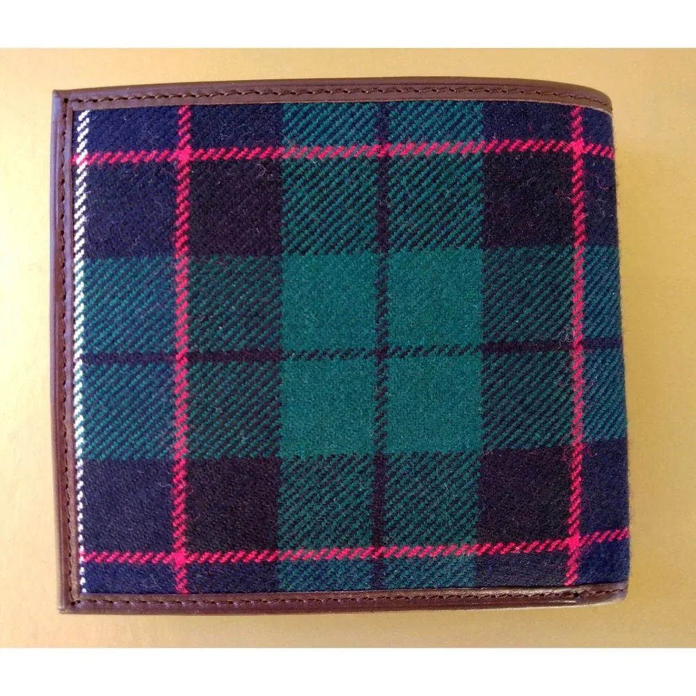 Polo Ralph Lauren Men’s Equestrian Tartan Wallet